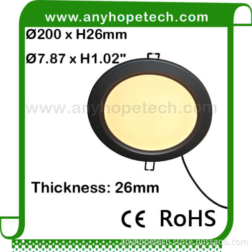 Superior quality diameter 200mm dc24v ceiling light led panel